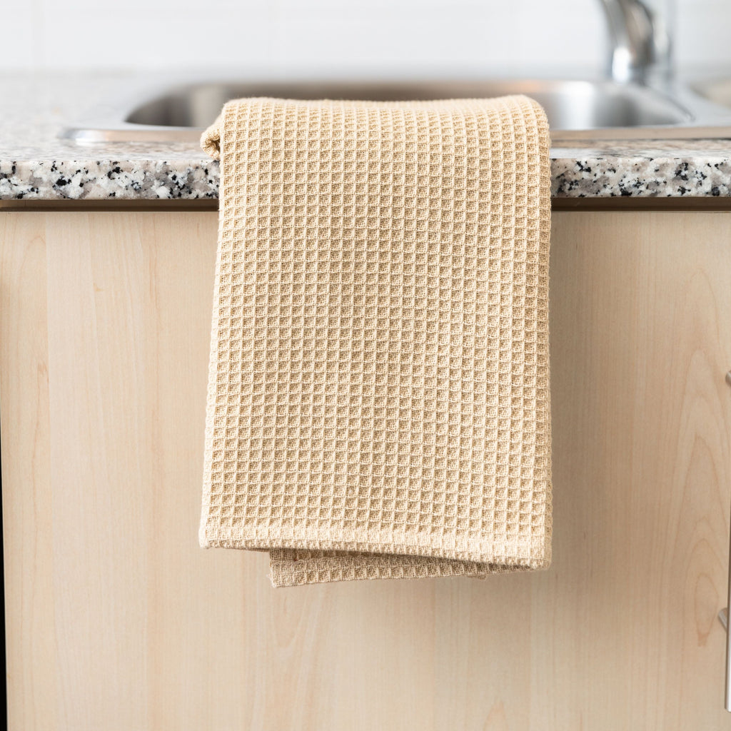 Broadway Waffle Cotton Kitchen Towel
