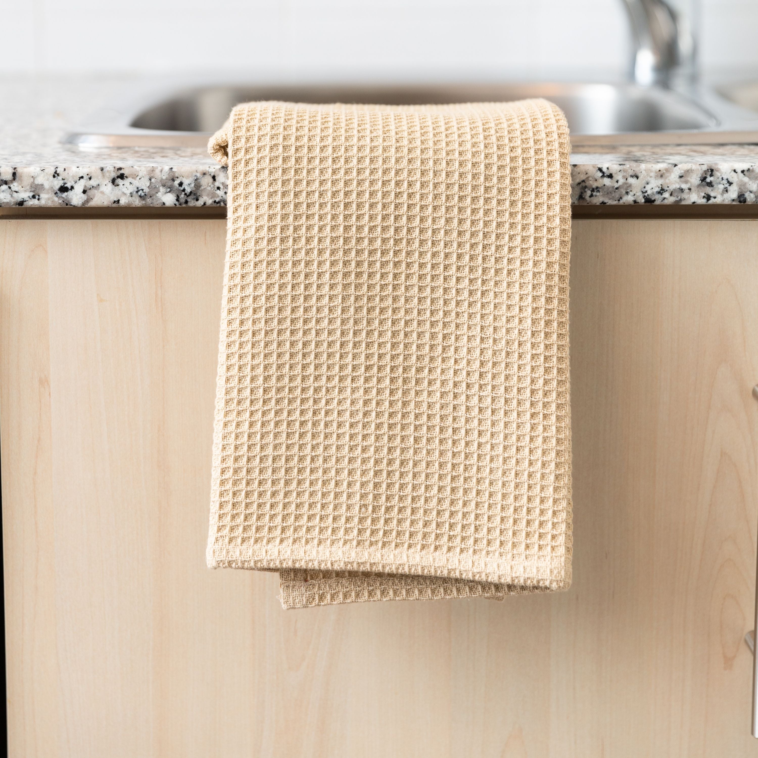 Broadway Waffle Cotton Kitchen Towel