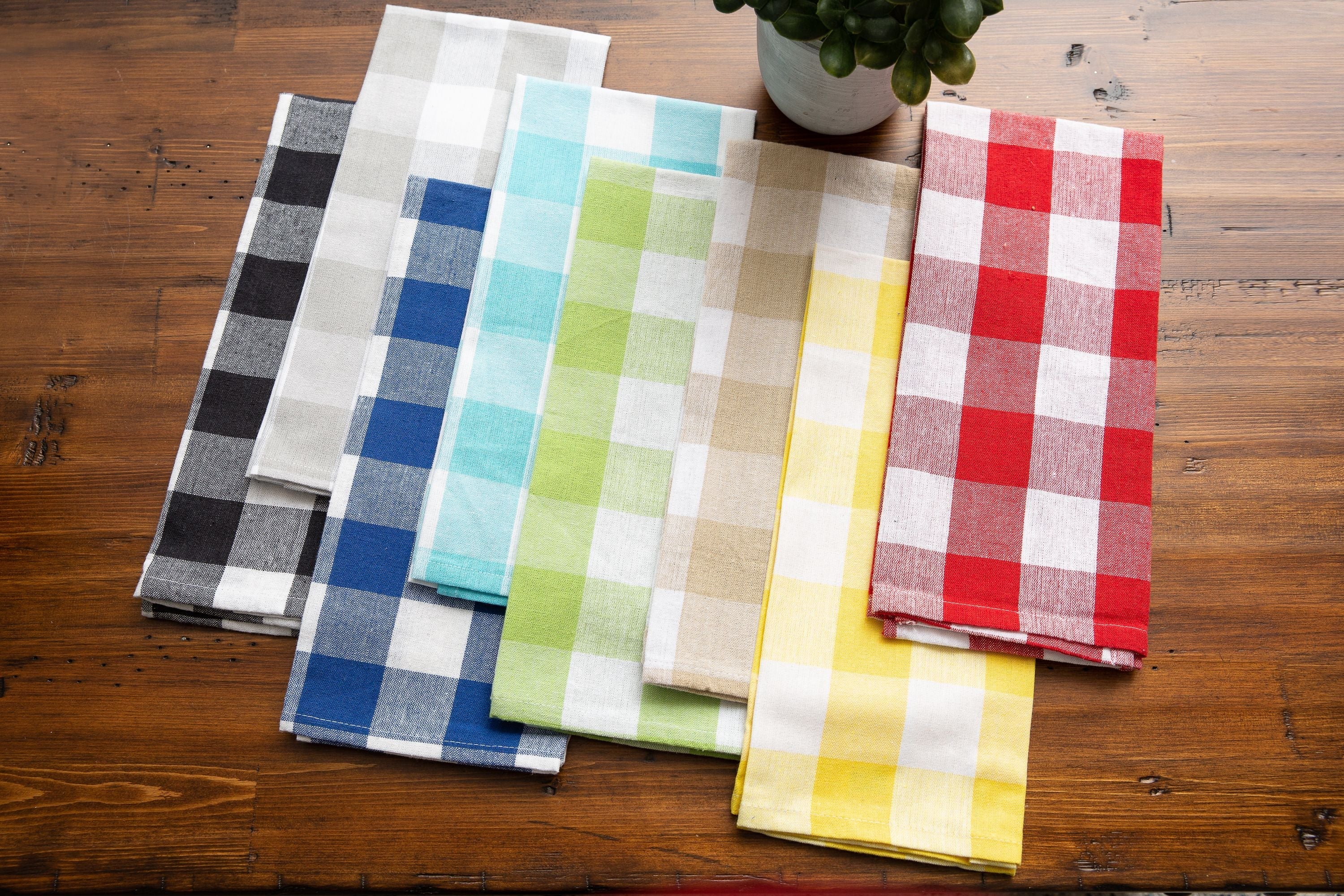 Country Check Kitchen Towel