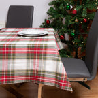 Celebration Plaid Cotton Tablecloth
