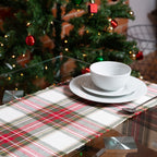 Celebration Plaid Cotton Runner