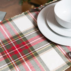 Celebration Plaid Cotton Runner