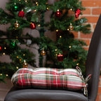 Celebration Plaid Cotton Chairpads