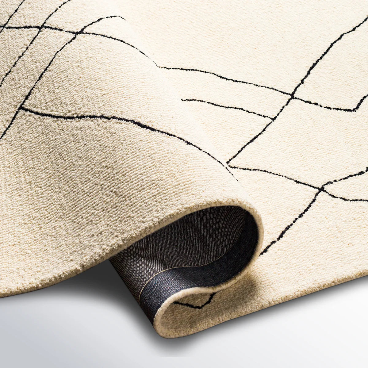 2'6 x 8 Isla hand-tufted Moroccan wool rug