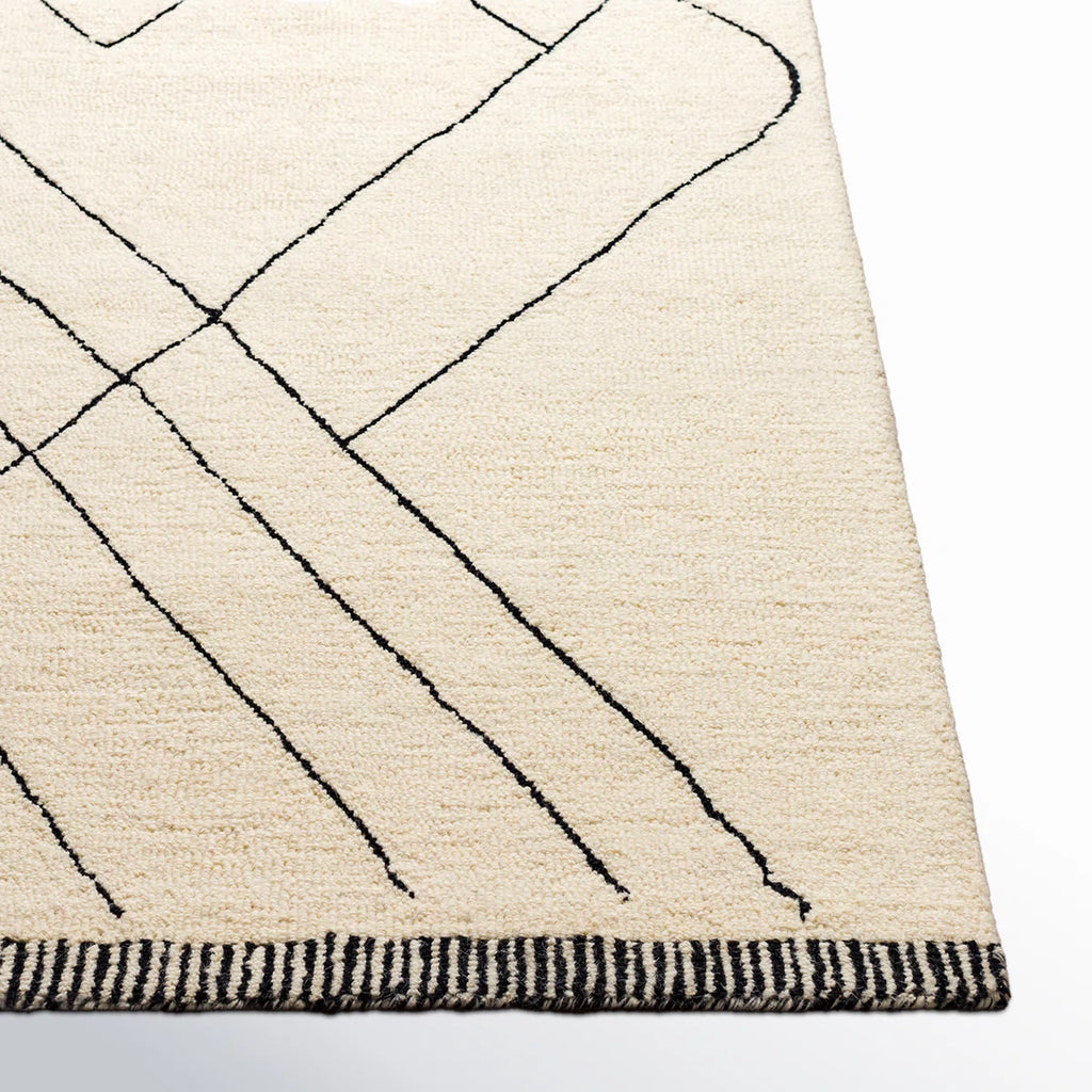2'6 x 8 Isla hand-tufted Moroccan wool rug