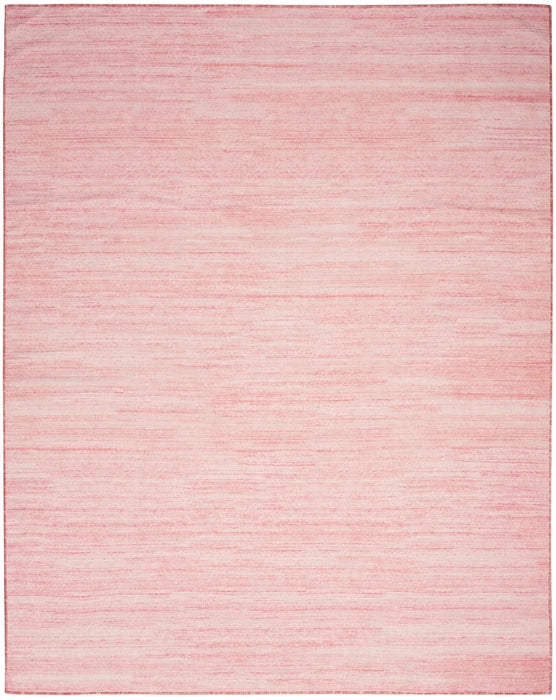 6'x9' Machine Washable Modern Essentials Woven Area Rug Pink