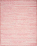 6'x9' Machine Washable Modern Essentials Woven Area Rug Pink