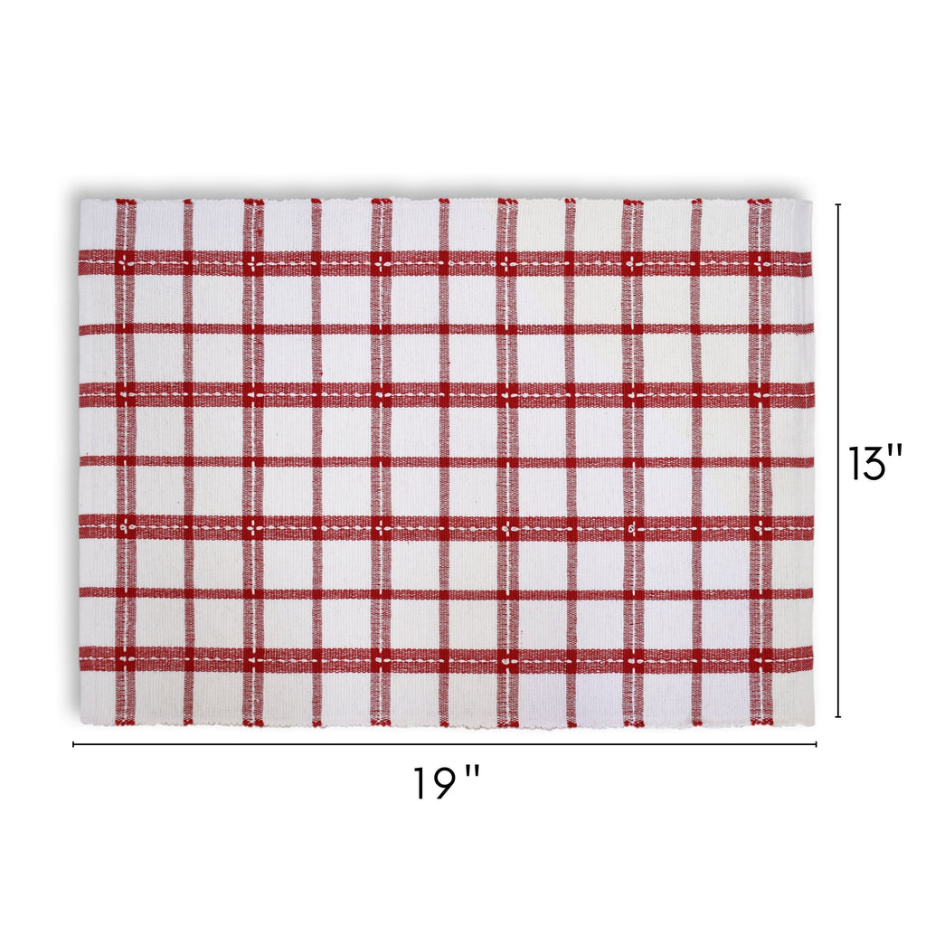 Winter Plaid Placemats - Set of 4