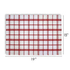 Winter Plaid Placemats - Set of 4