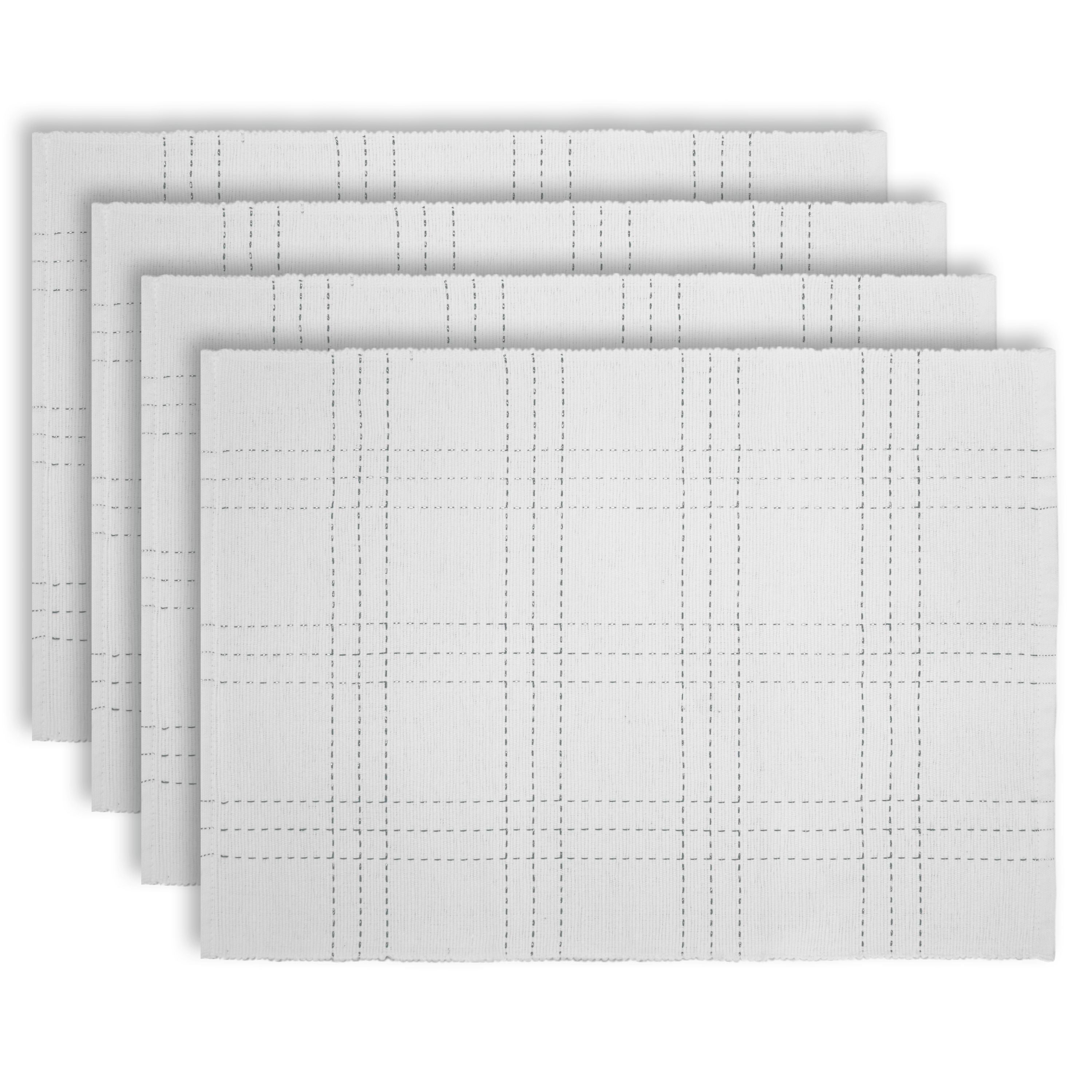 Winter Plaid Placemats - Set of 4