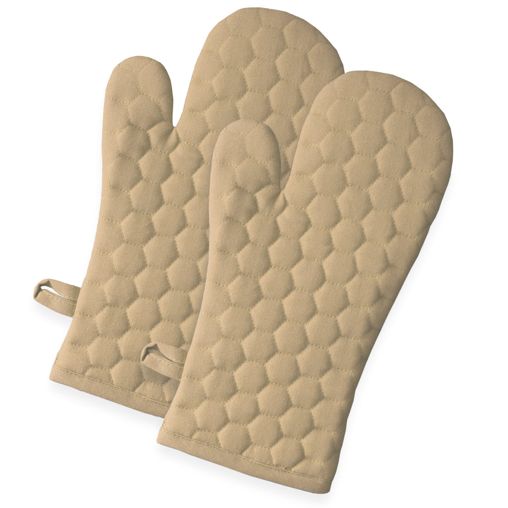 Fouta Cotton Oven Mittens - Set of 2