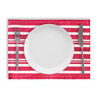 Broadway Stripe Cotton Placemats - Set of 4