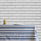 Broadway Stripe Cotton Tablecloth