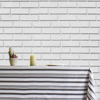Broadway Stripe Cotton Tablecloth