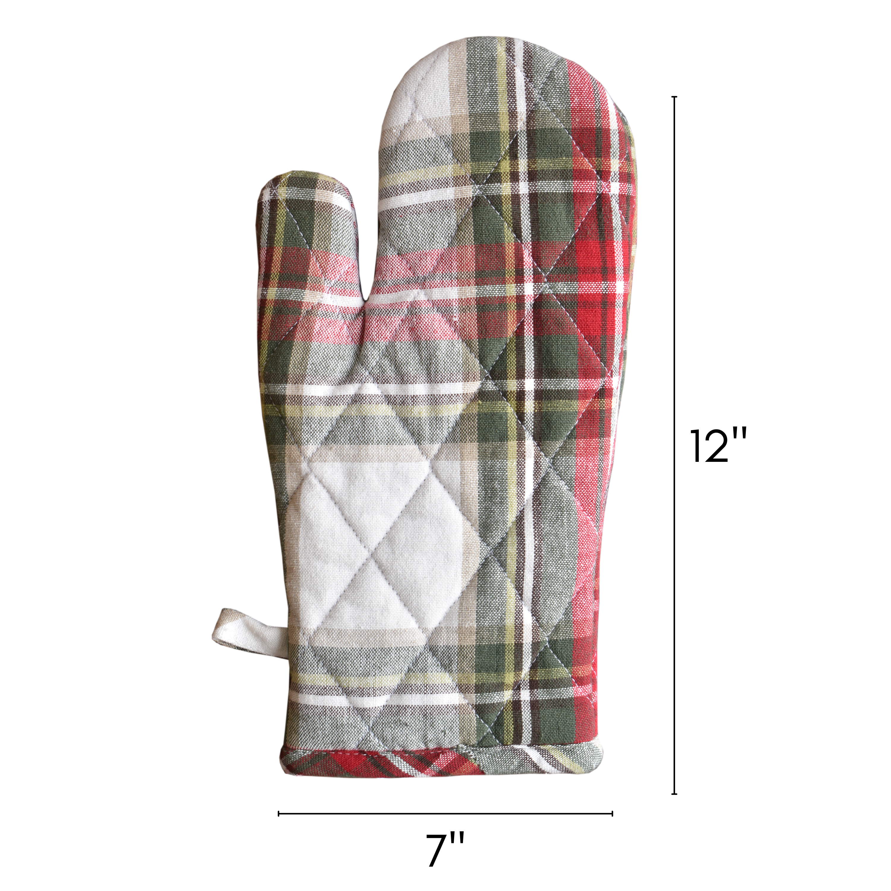 Celebration Plaid Oven Mittens