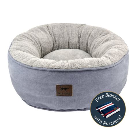 DREAM CHASER CHARCOAL DONUT BED - SMALL