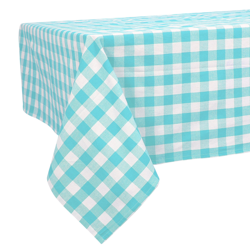 Country Check Cotton Tablecloth