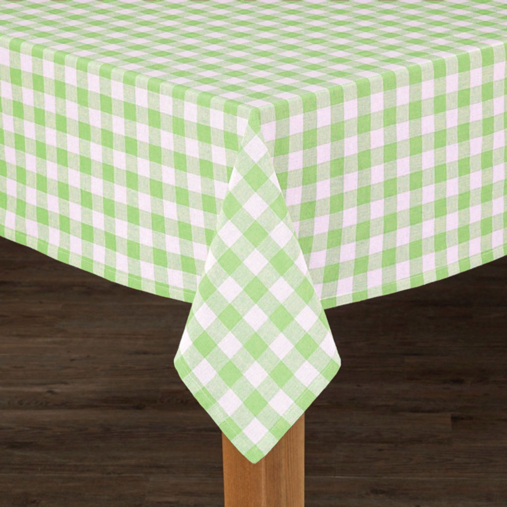 Country Check Cotton Tablecloth