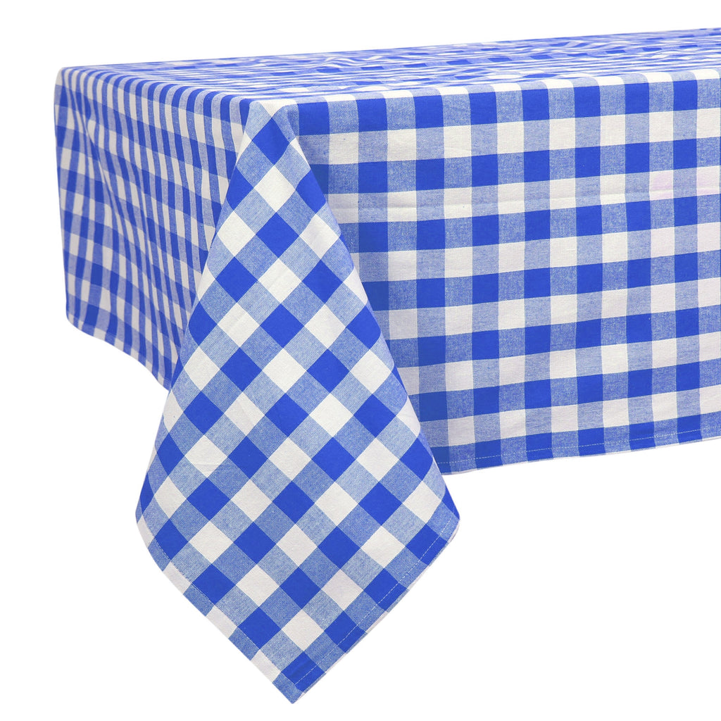 Country Check Cotton Tablecloth