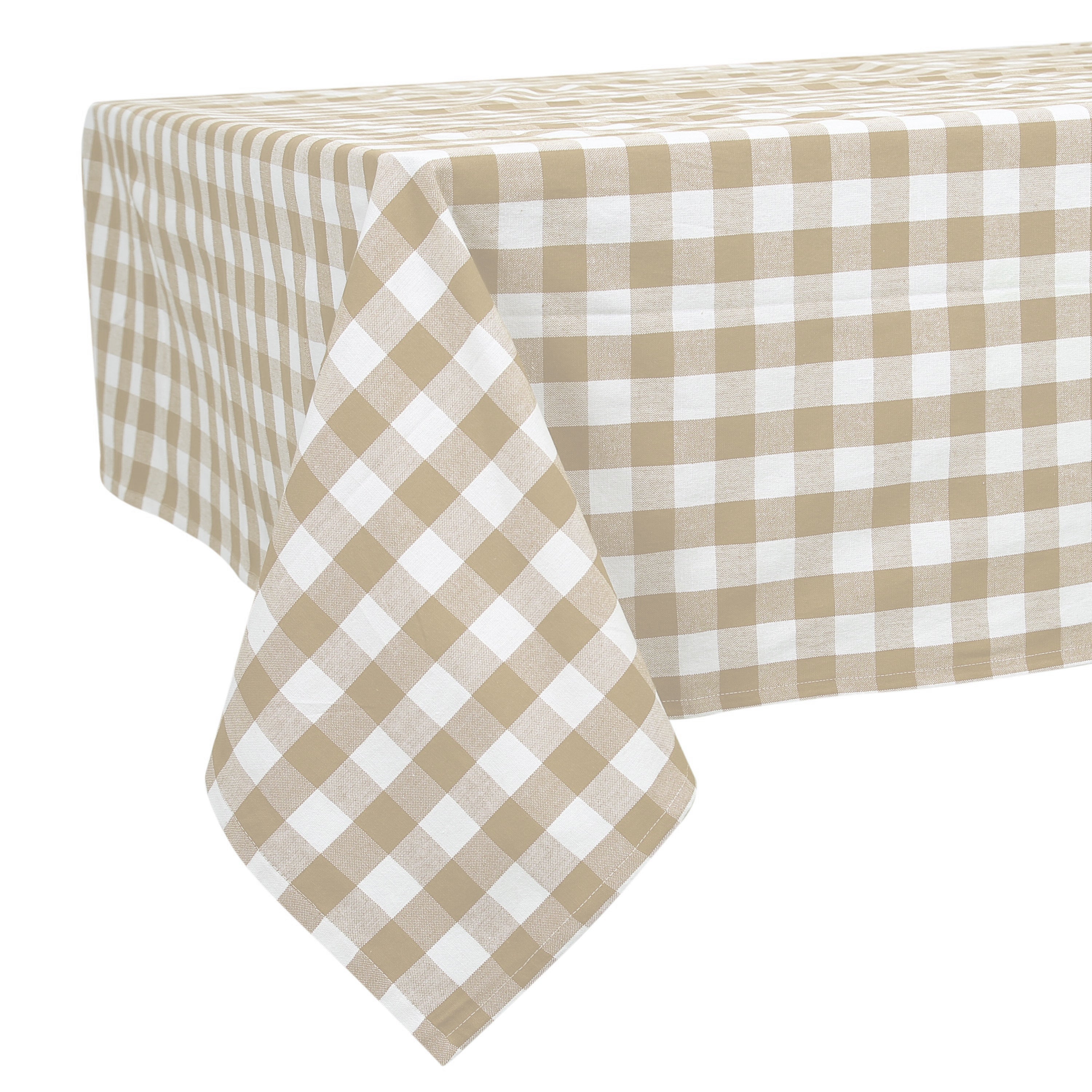 Country Check Cotton Tablecloth