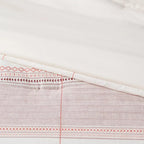 King 8pc Stripe Boho Comforter Set Mauve - Threshold