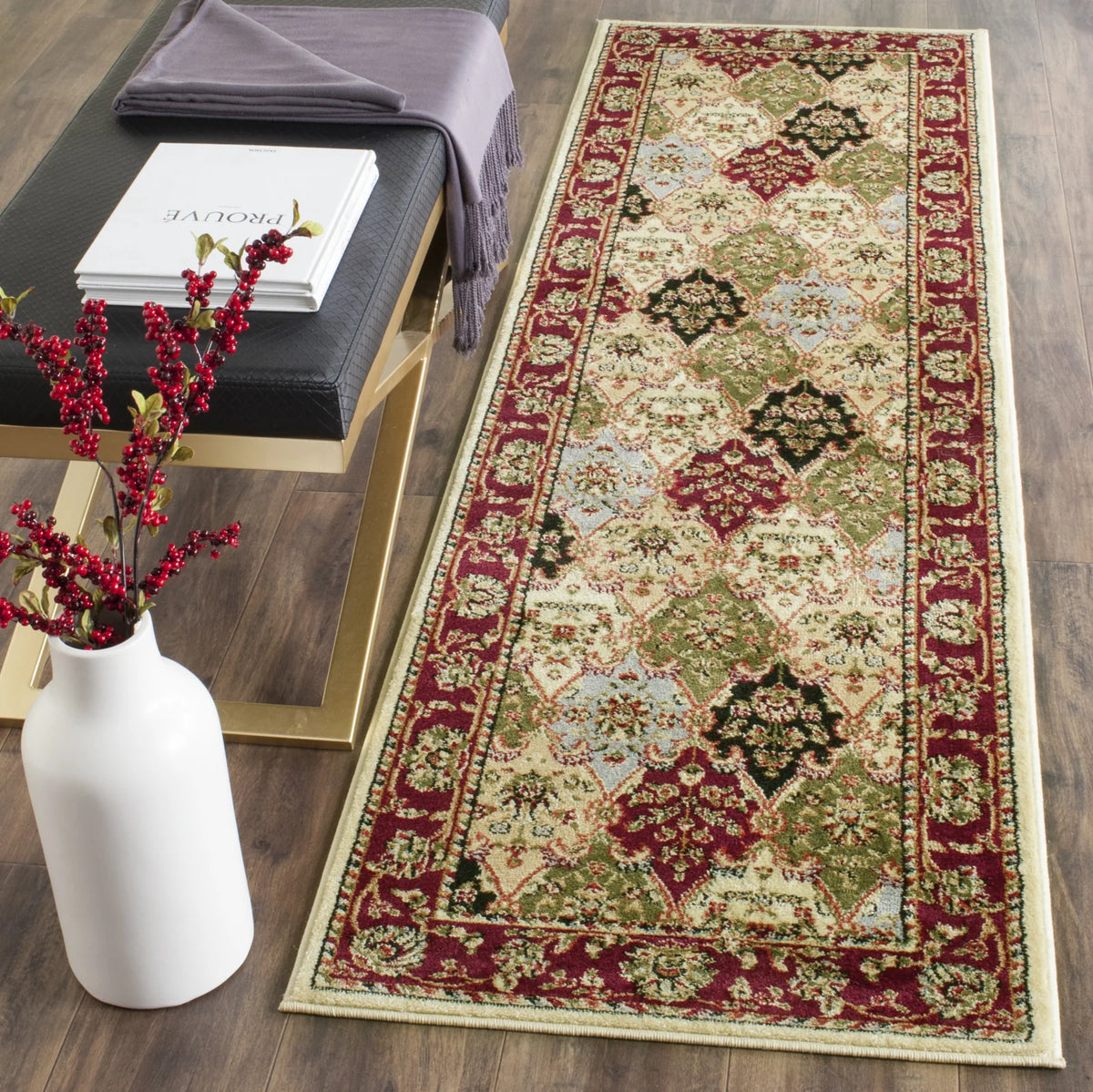 3'3 x 5'3 Safavieh Lyndhurst Multi/Red Area Rug
