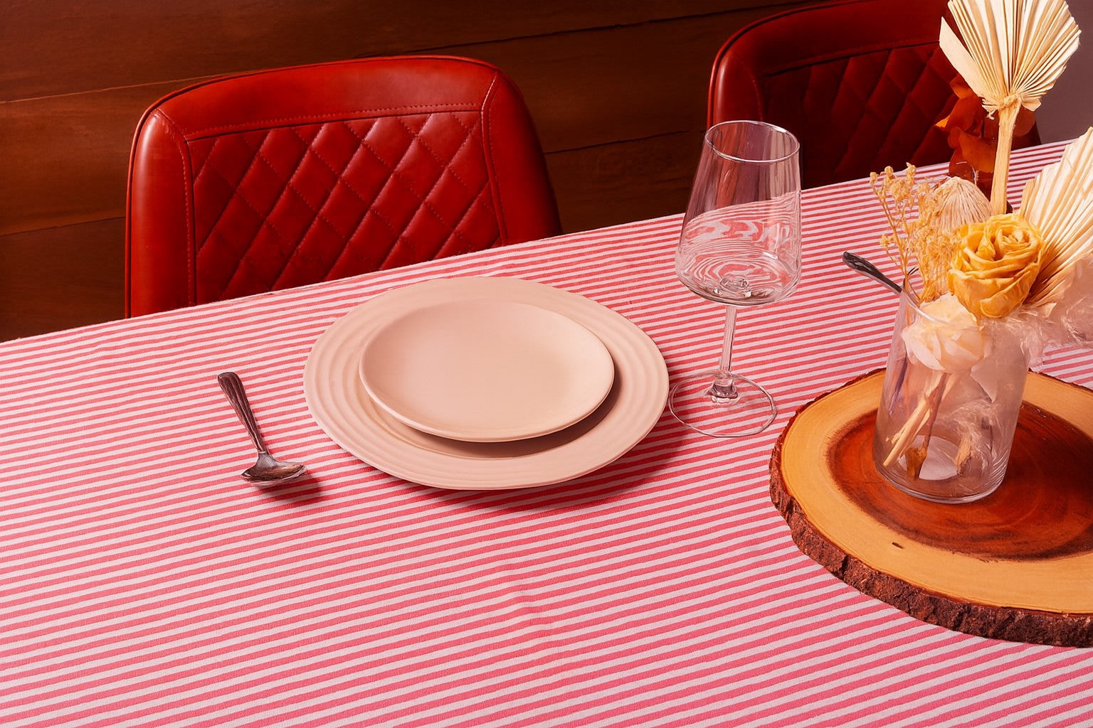BISTRO STRIPE-TABLE CLOTH